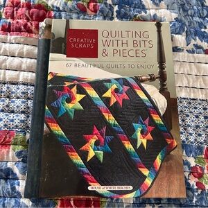 Quilting Book with Vibrant Patterns